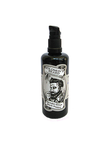 Solomon - Shampooing à Barbe - Poivre Noir - 100ml