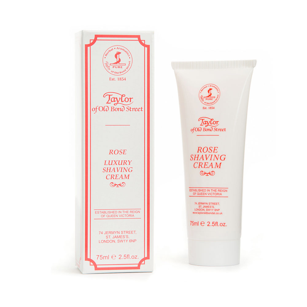 Taylor - Rose - Shaving cream - Tube - 75ml