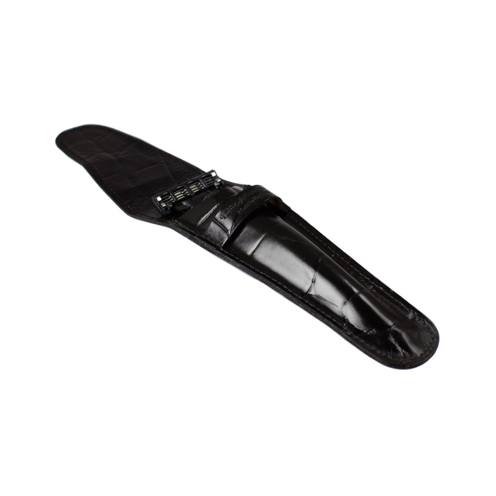 Taylor - Leather Razor Case - Black