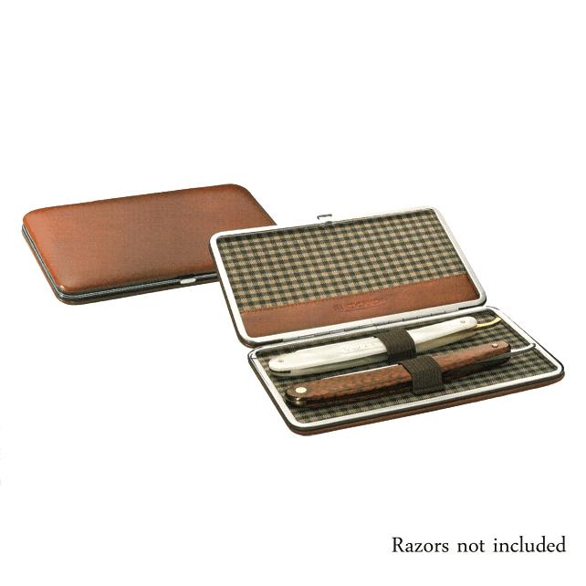 Dovo - Brown Leather Straight Box