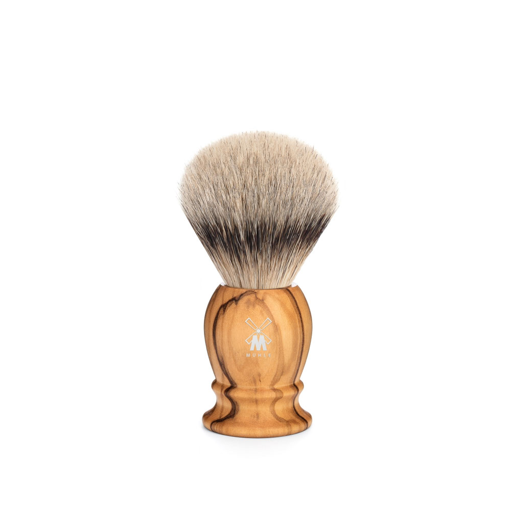 Muehle - Kosmo - Silvertip Shaving Brush - Olivier - 19mm