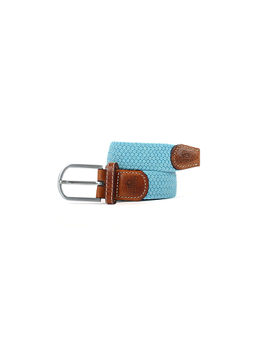 Billybelt - Elastic braided belt - Blue dragee - Size 2