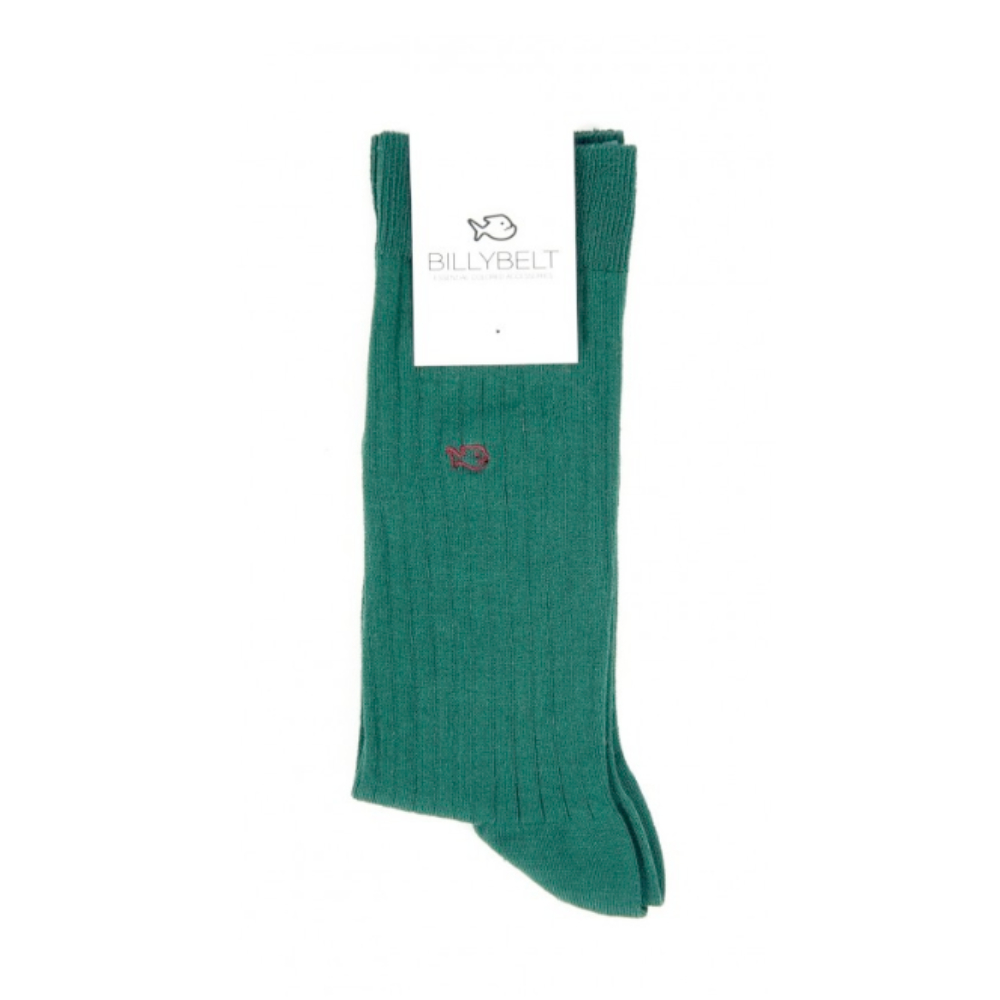 BillyBelt - Chaussettes fil d'Ecosse - Vert anglais