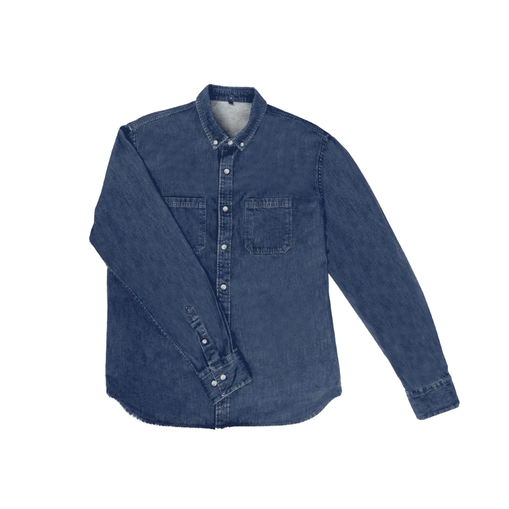 BillyBelt - Chemise en denim - 7,5 oz - Large