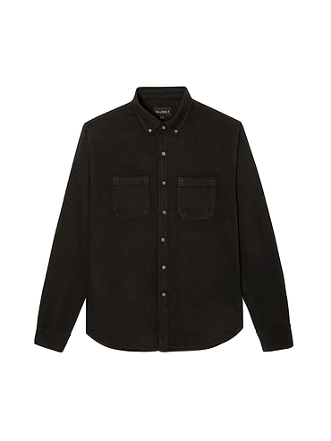 BillyBelt - Black denim shirt - 7,5 oz - Small