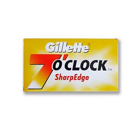 Gilette - 7 O'Clock Lames de rasoir Sharp Edge