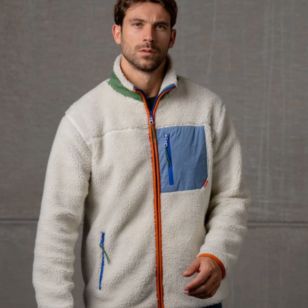 BillyBelt - Veste Sherpa - Ivoire - M