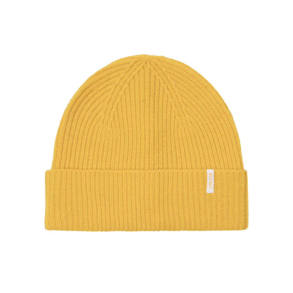 BillyBelt - Bonnet en laine d'agneau - Jaune