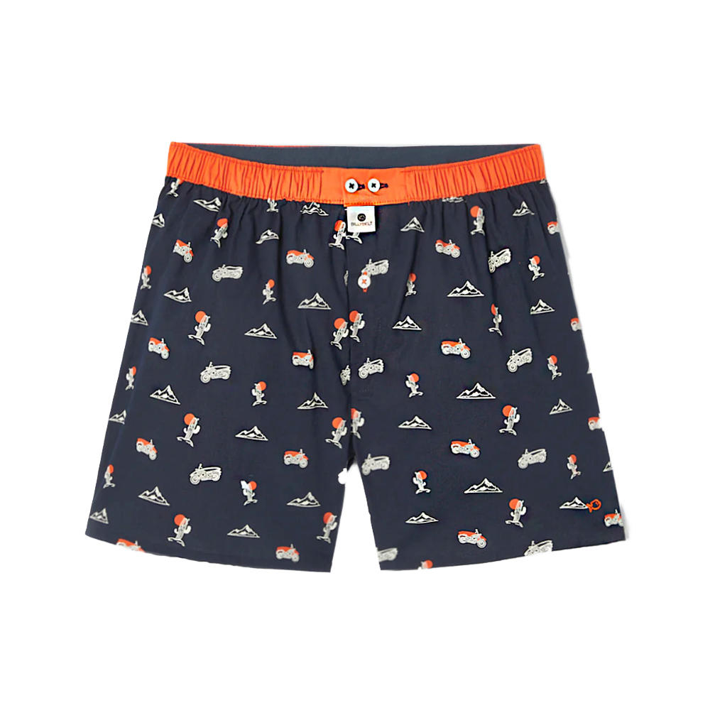 BillyBelt - Organic cotton boxer shorts - Roadtrip - Size XL