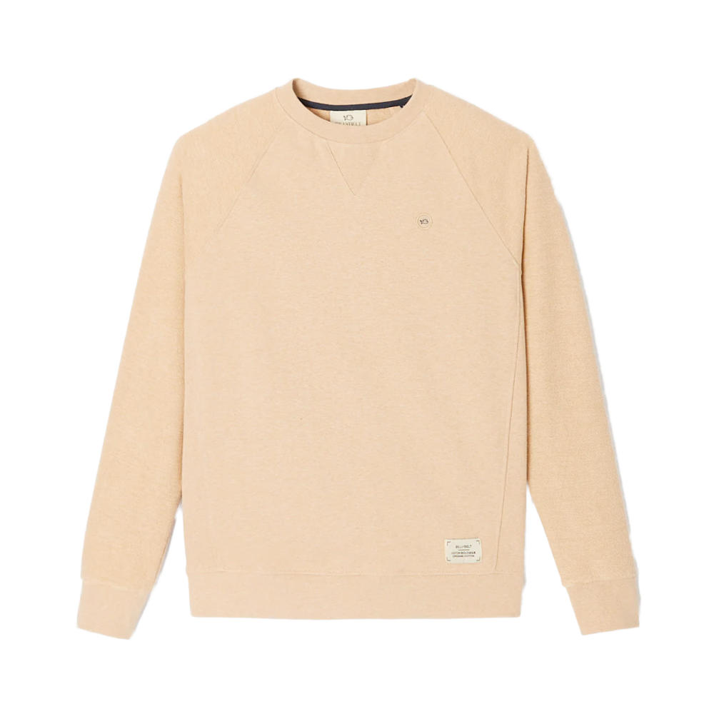 BillyBelt - Biokatoen Sweater 400 gr - Beige - L