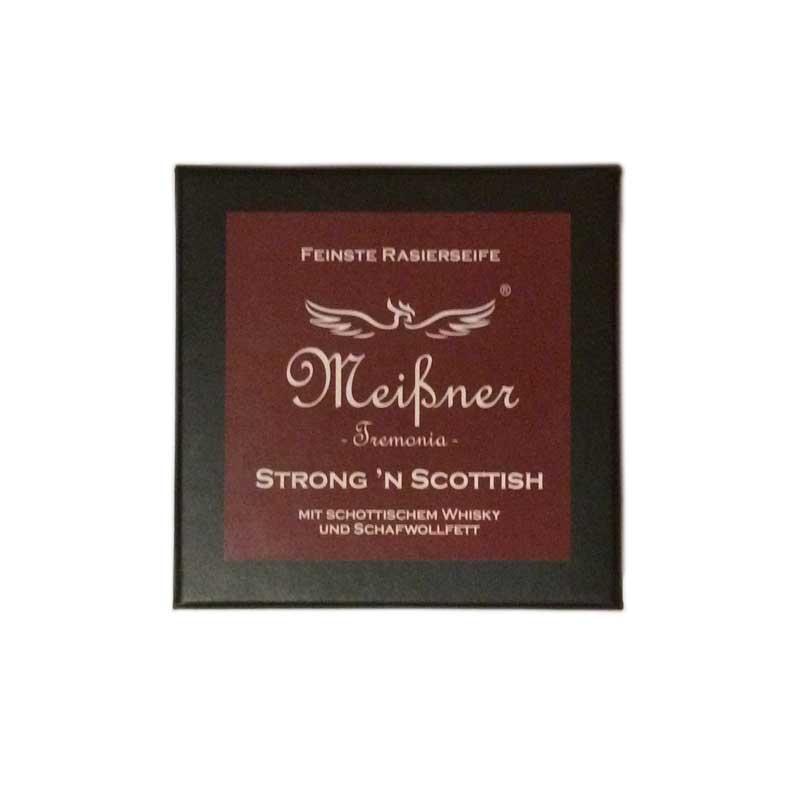 Meissner - Shaving Soap - Strong'n scottish - Carton - 95g