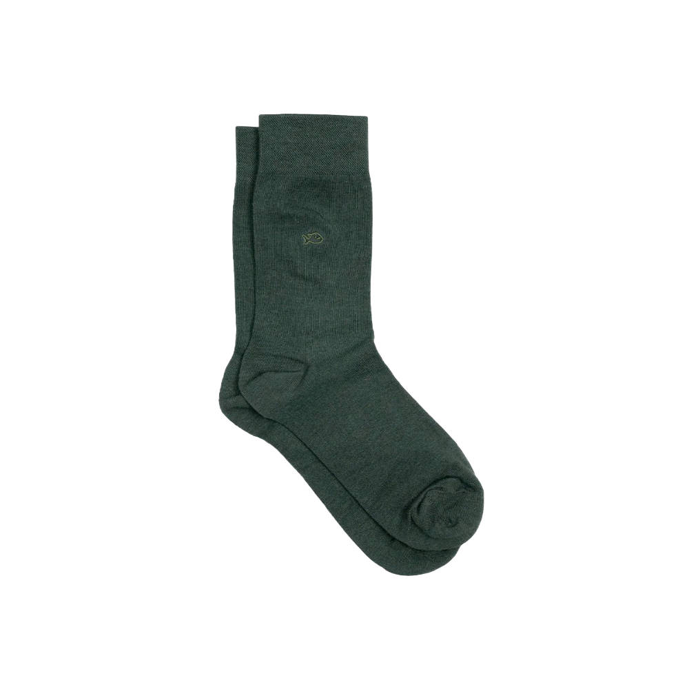 BillyBelt - Dark green bamboo socks