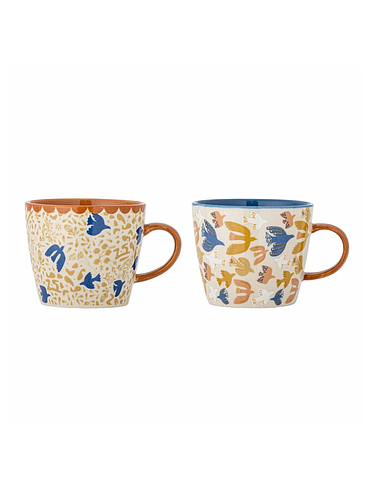 Blooming Ville - Anniversary Cup - Multi Stoneware