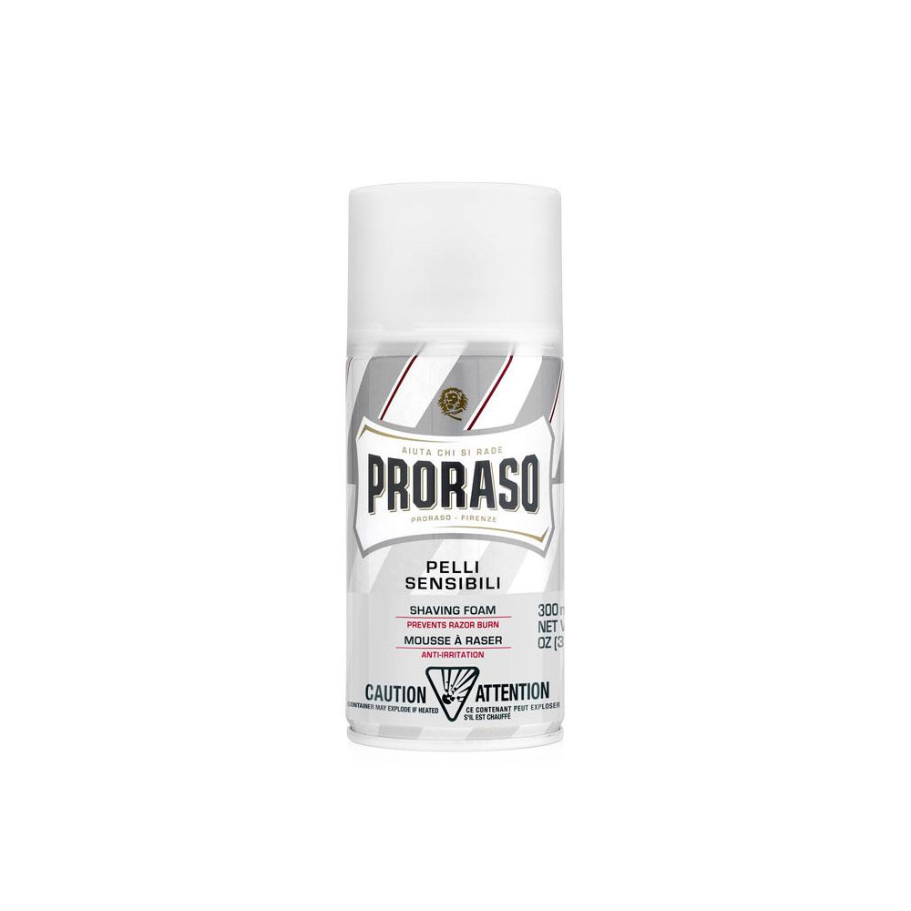 Proraso - Mousse à raser - Peaux sensibles - 300ml